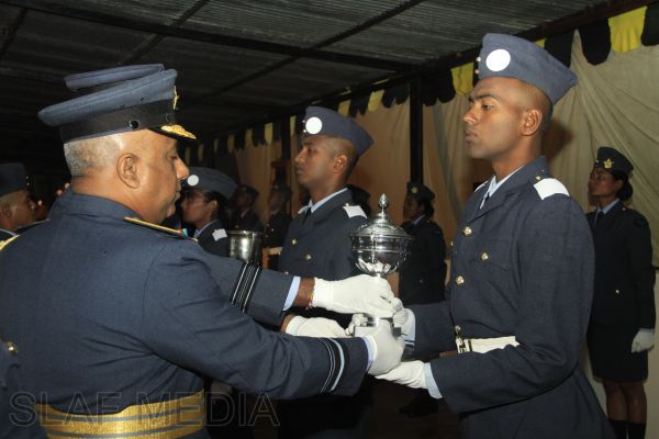The Commissioning and Passing Out Parade at SLAF Diyatalawa